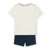 Conjunto camiseta y shorts punto niño Boboli
