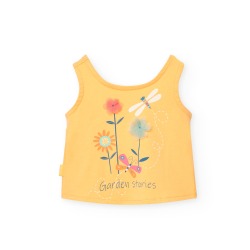 Camiseta tirante punto niña...