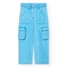 Pantalón cargo denim chica Boboli