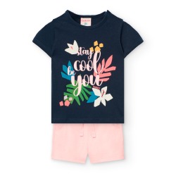 Conjunto camiseta y short...