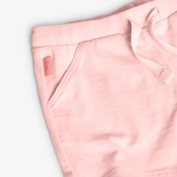 Conjunto camiseta y short de punto niña Boboli