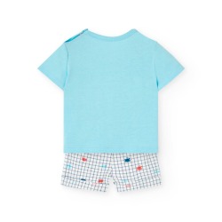 Conjunto punto bebe cangrejo Boboli