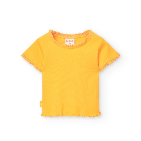 Camiseta básica de punto niña Boboli