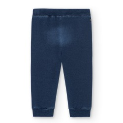 Pantalón felpa niño con bolsillos Boboli