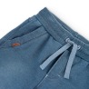 Bermudas felpa denim elástica chico Boboli