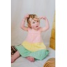 Vestido de popelín cuadros bebé niña Boboli