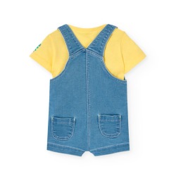 Peto con camiseta de punto para bebé niño Boboli