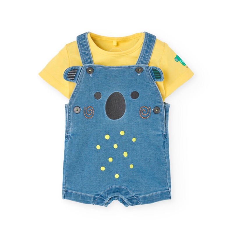 Peto con camiseta de punto para bebé niño Boboli