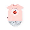 Conjunto combinado bebé niña mariquita Boboli