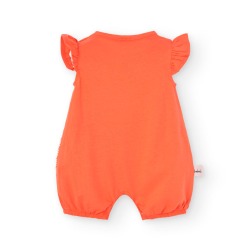Pelele de punto  bebé niña mariquita Boboli