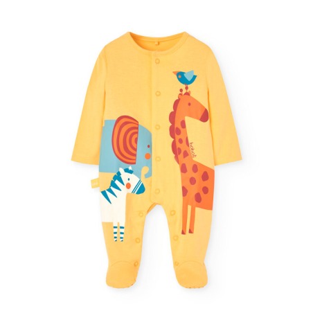 Pelele de punto bebé animales Boboli