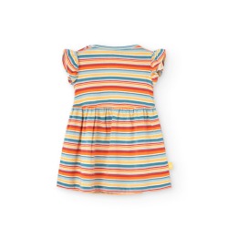 Vestido rayas bebe niña Boboli