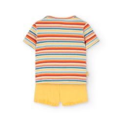 Conjunto rayas bebe niño Boboli