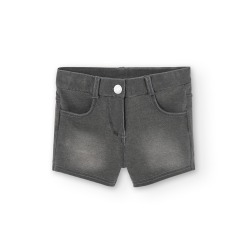 Short felpa denim de niña...