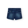 Short felpa elástica tejanera niña Boboli