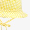 Gorro popelín bebé cuadros Boboli