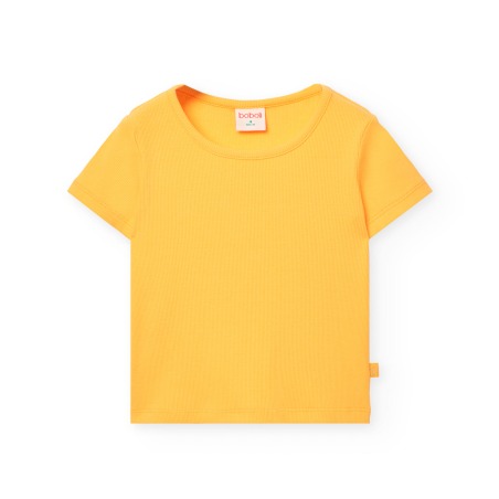 Camiseta básica punto chica Boboli