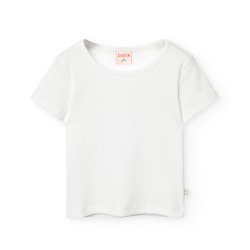 Camiseta básica punto chica Boboli
