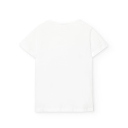Camiseta chica detalle flor Boboli