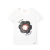 Camiseta chica detalle flor Boboli