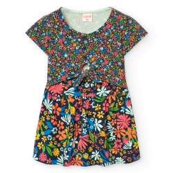 Vestido estampado flores...