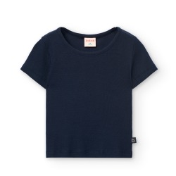 Camiseta básica punto chica Boboli
