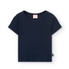 Camiseta básica punto chica Boboli