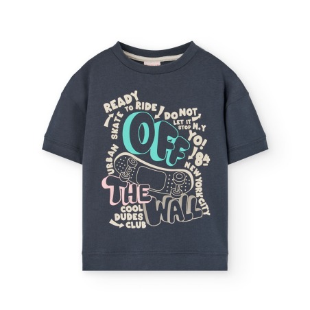 Camiseta de punto chico Boboli