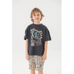 Camiseta de punto chico Boboli
