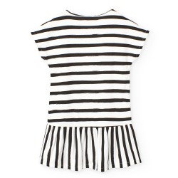 Vestido rayas chica Boboli