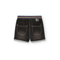 Bermuda punto denim niño Boboli