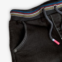 Bermuda punto denim niño Boboli