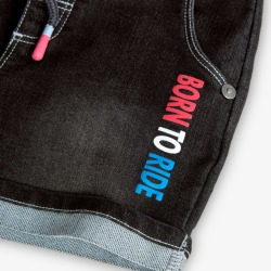 Bermuda punto denim niño Boboli