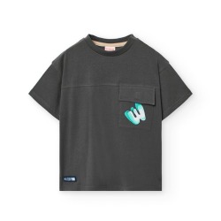 Camiseta punto chico con...
