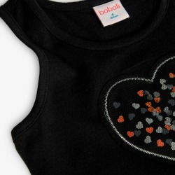 Camiseta tirantes corazón chica Boboli