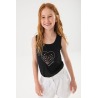 Camiseta tirantes corazón chica Boboli
