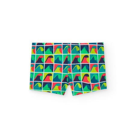 Bañador niño olas Boboli