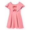 Vestido elastico brocado chica Boboli