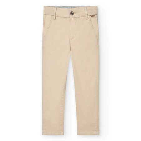 Pantalón chino satén para niño Boboli