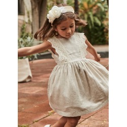 Vestido detalle bordado con...