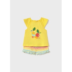 Conjunto frutas bebé niña...