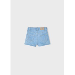 Pantalón corto vaquero básico niña Mayoral