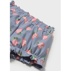 Pantalón corto bombacho bebé niña Mayoral