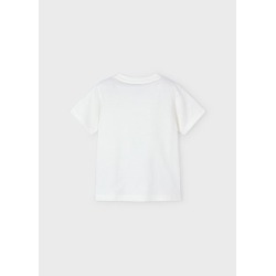 Camiseta texto apliques niño mayoral