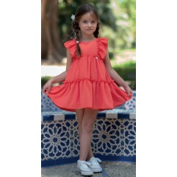 Vestido infantil liso...