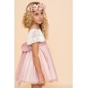 Vestido niña ceremonia tul bicolor La Ormiga