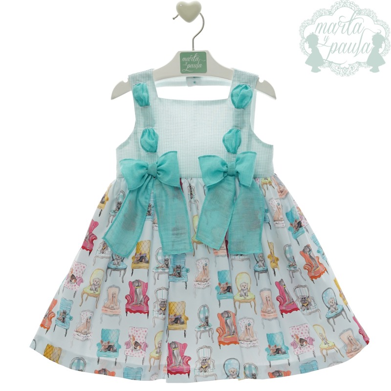 Vestido infantil "Familia Tauro" Marta y Paula