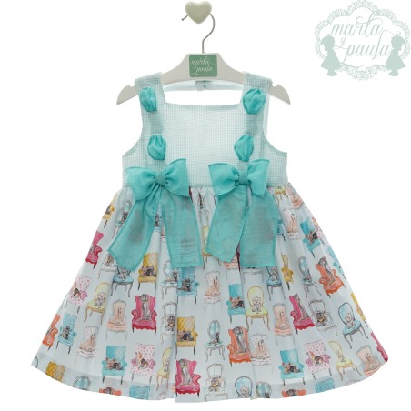 Vestido infantil "Familia Tauro" Marta y Paula