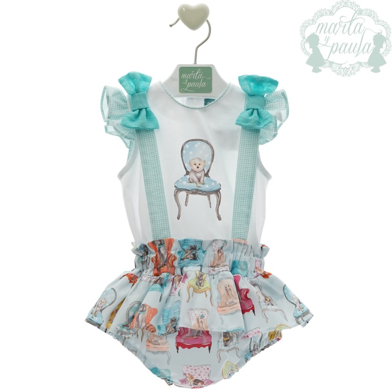 Conjunto ranita "Familia Tauro" Marta y Paula