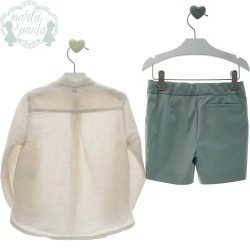 Conjunto bermuda "Familia Geminis" Marta y Paula